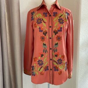 Tasha Polizzi Embroidered Blouse